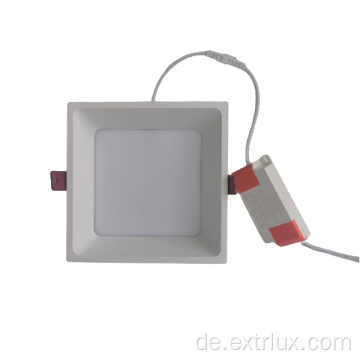 LED Recesed Square Aluminium Anti-Blend Downlight 24W